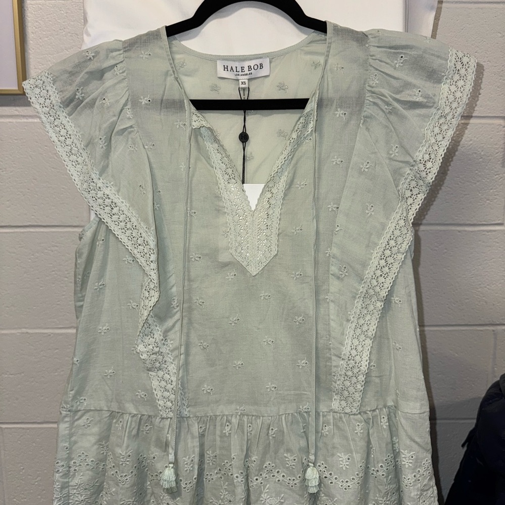 Hale Bob Women's Green Top